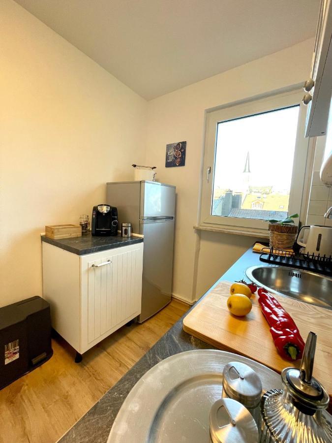 Downtown Apartment By Ninja Spaces - Kingsize-Bett, Kueche, Netflix, Terrasse Wuppertal Luaran gambar