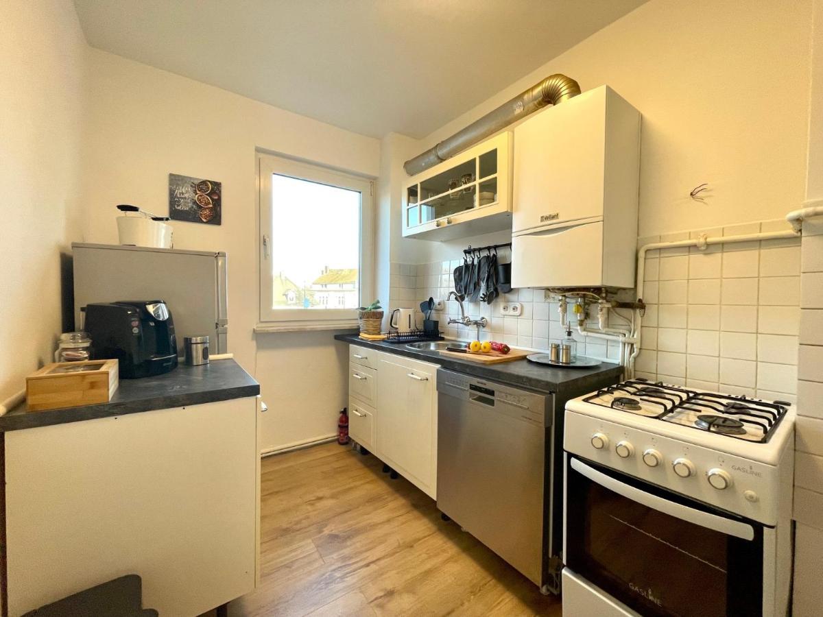 Downtown Apartment By Ninja Spaces - Kingsize-Bett, Kueche, Netflix, Terrasse Wuppertal Luaran gambar