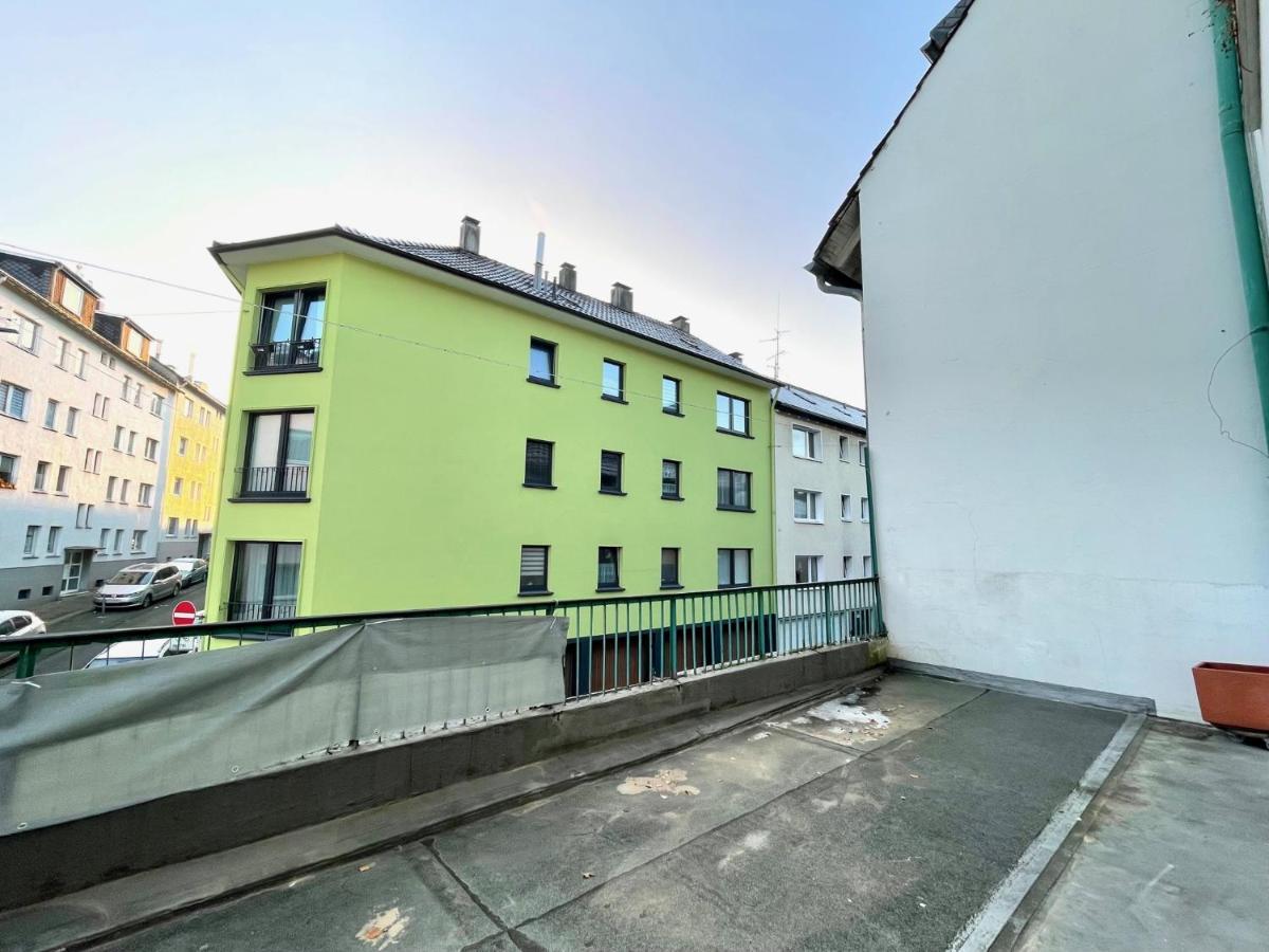 Downtown Apartment By Ninja Spaces - Kingsize-Bett, Kueche, Netflix, Terrasse Wuppertal Luaran gambar