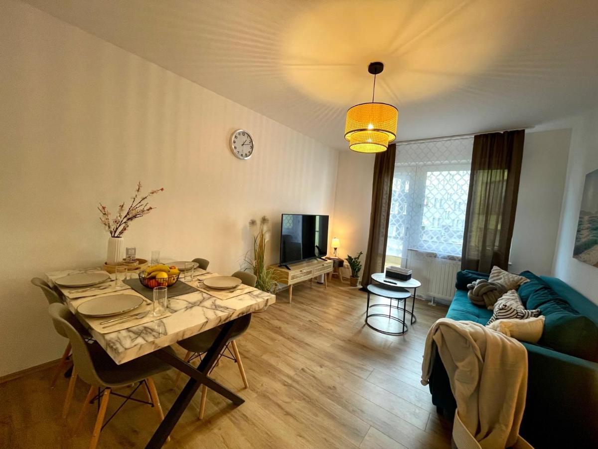 Downtown Apartment By Ninja Spaces - Kingsize-Bett, Kueche, Netflix, Terrasse Wuppertal Luaran gambar