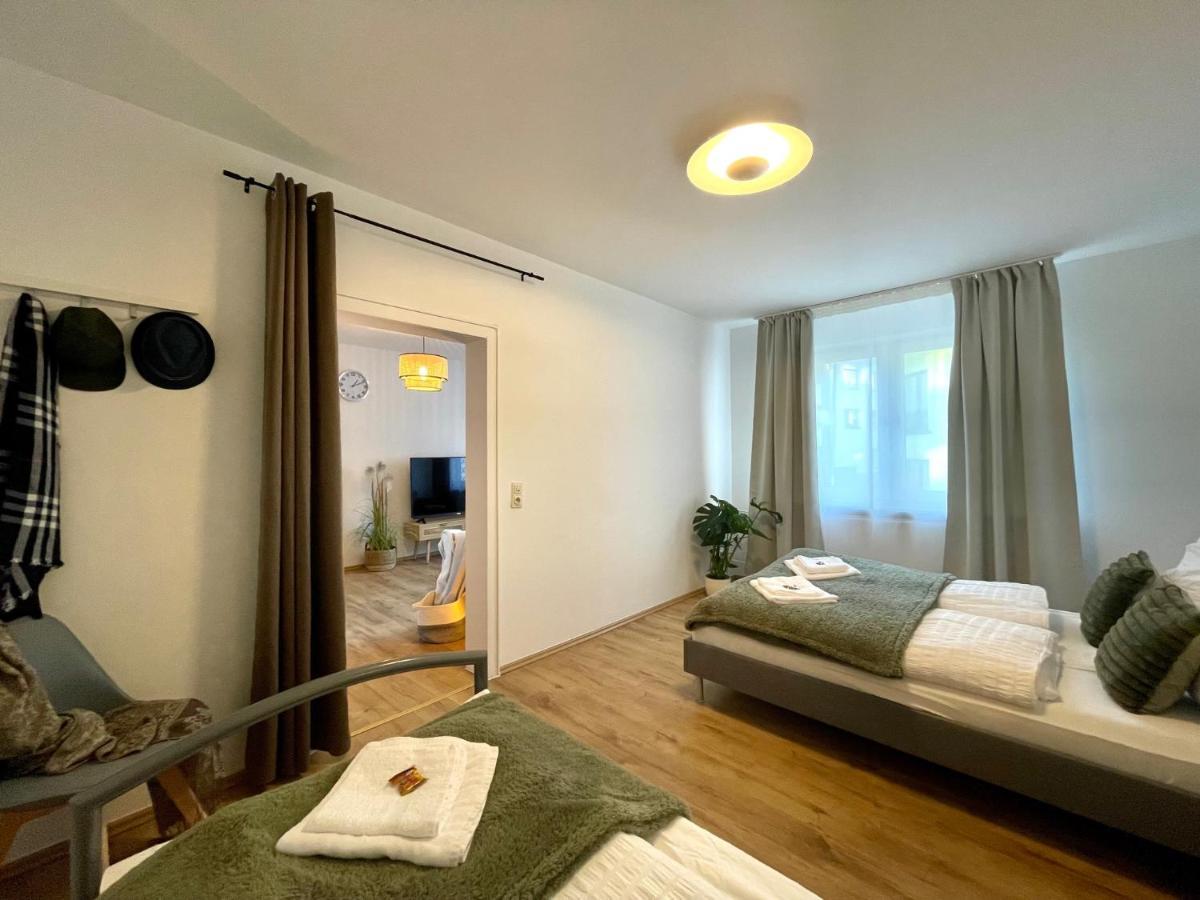 Downtown Apartment By Ninja Spaces - Kingsize-Bett, Kueche, Netflix, Terrasse Wuppertal Luaran gambar