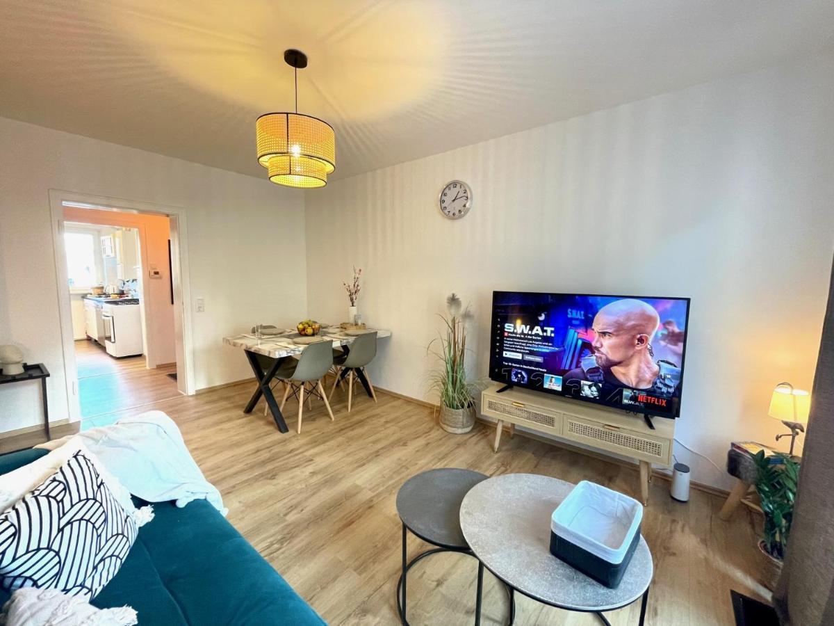 Downtown Apartment By Ninja Spaces - Kingsize-Bett, Kueche, Netflix, Terrasse Wuppertal Luaran gambar